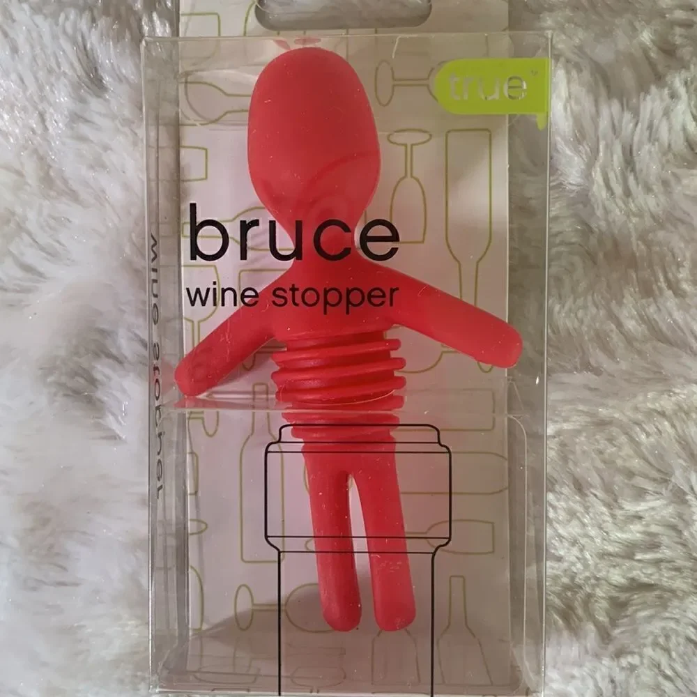 Bruce Silicone Wine Stopper